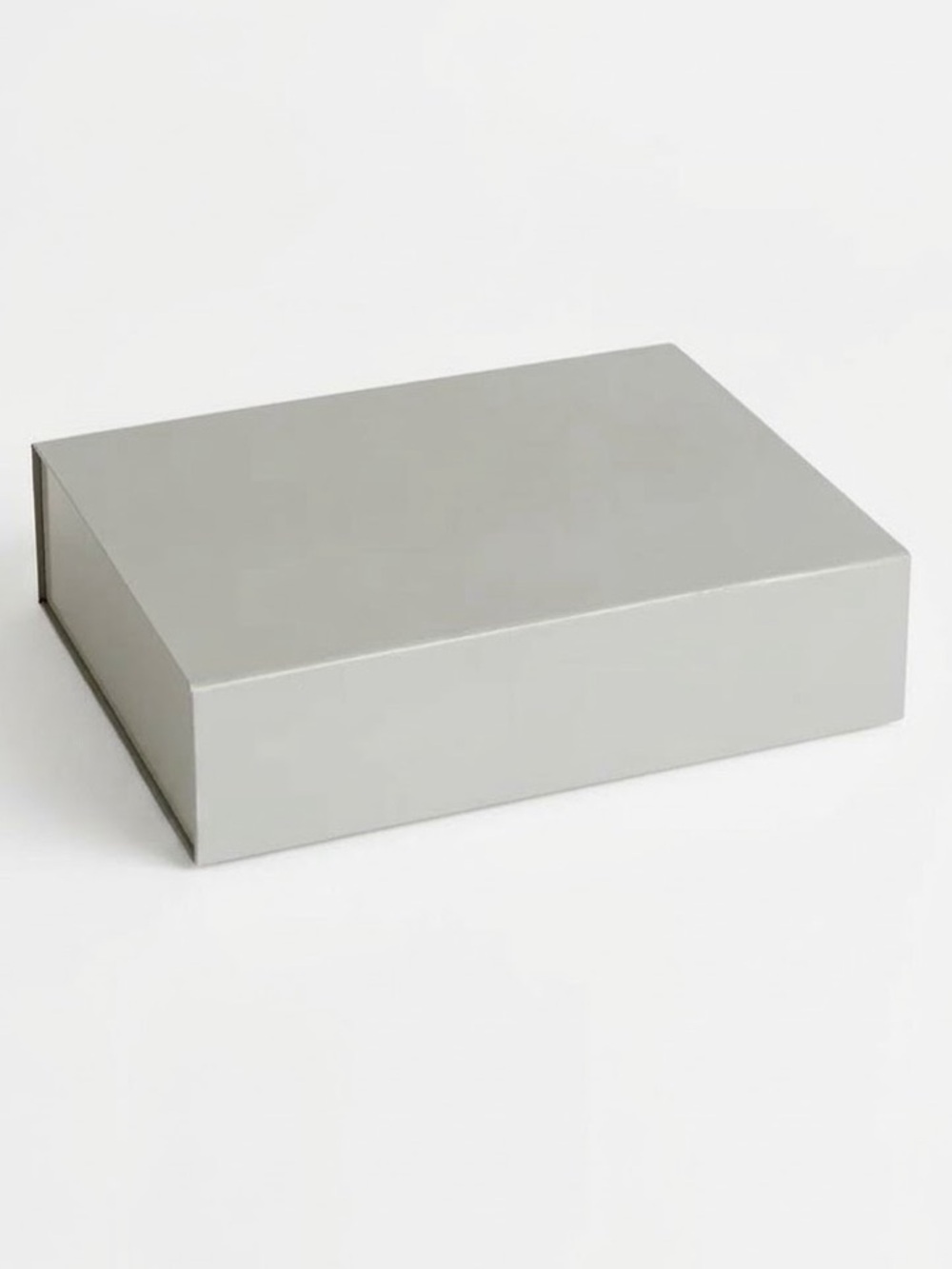 HAY Denmark Medium Grey Colour Storage Box Magnetic Lid Scandinavian Home